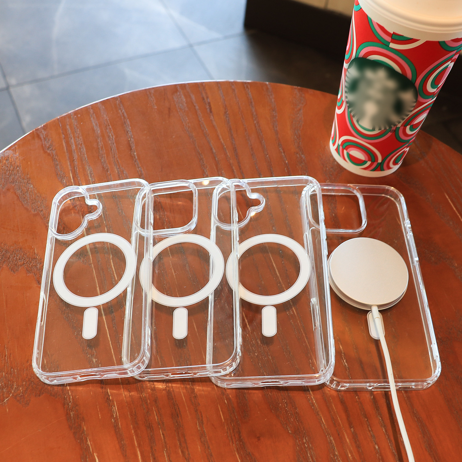 Crystal Clear MagSafe Case with 12FT Drop Protection