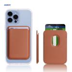 Buy cheap PU Leather Phone MagSafe Wallet Stand For IPhone And Samsung from wholesalers