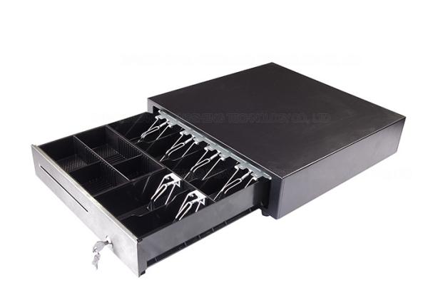Buy cheap Black Metal Cash Drawer USB Interface 6 Bill 4 Coin Removable Tray 4242P from wholesalers