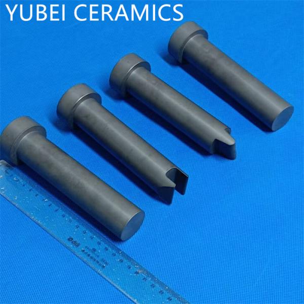 Buy cheap SSiC Silicon Carbide Ceramic Rod , High Strength Carborundum Rod from wholesalers