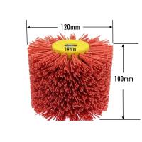 Buy cheap Abrasive Wire Drawing Wheel Burnishing Brush Intertek For Polishing And Sanding product