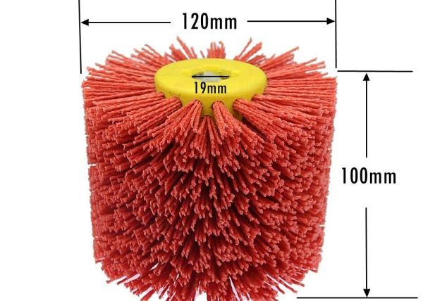 Buy cheap Abrasive Wire Drawing Wheel Burnishing Brush Intertek For Polishing And Sanding from wholesalers