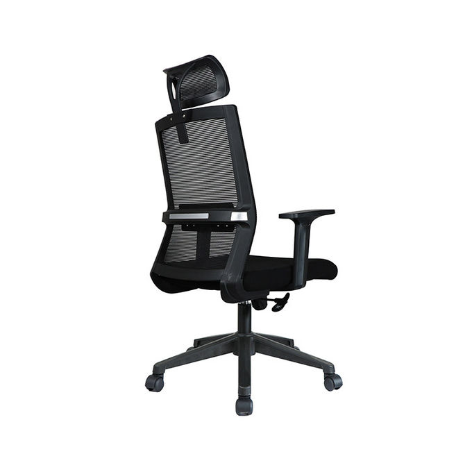 Modern 360 Degree Swivel Computer Mesh Chairs Fixed Lumbar