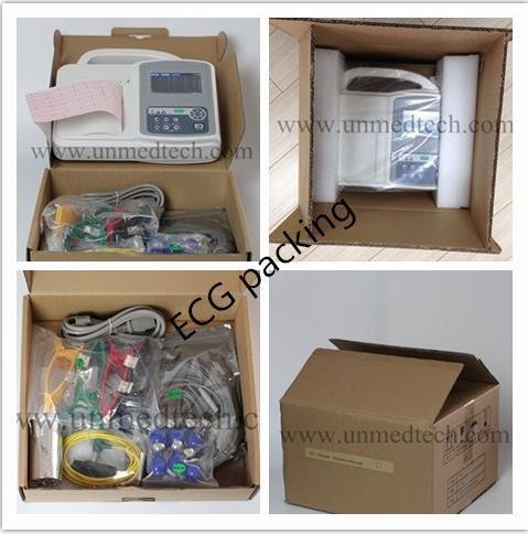 Multi-Channel Best 12 Leads Veterinary ECG Monitor with Interpretation UN8003V