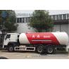 Buy cheap SINOTRUK HOWO 24m3 Bulk LPG Tank Trailer For Dispensing Cooking Gas from wholesalers