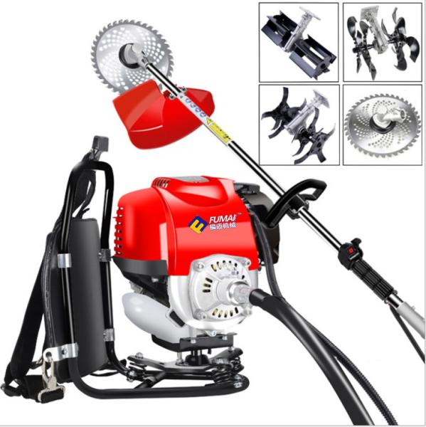 Buy cheap backpack Anti Slip 2 Stroke engine two poles Brush Cutter lawn trimmer grass trimmer all spare parts from wholesalers