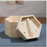 Buy cheap Hexagonal Wooden Cooking Utensils Xiaolongbao Dim Sum Steamer Basket from wholesalers