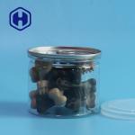 307# 280ml Clear Plastic Cans PET EOE Lid Canning Seafood Caviar Ginger Walnuts