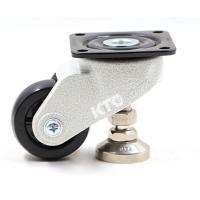 Buy cheap Light Duty 55MM 800kg Adjustable Height Swivel Casters for Conveyor belt product