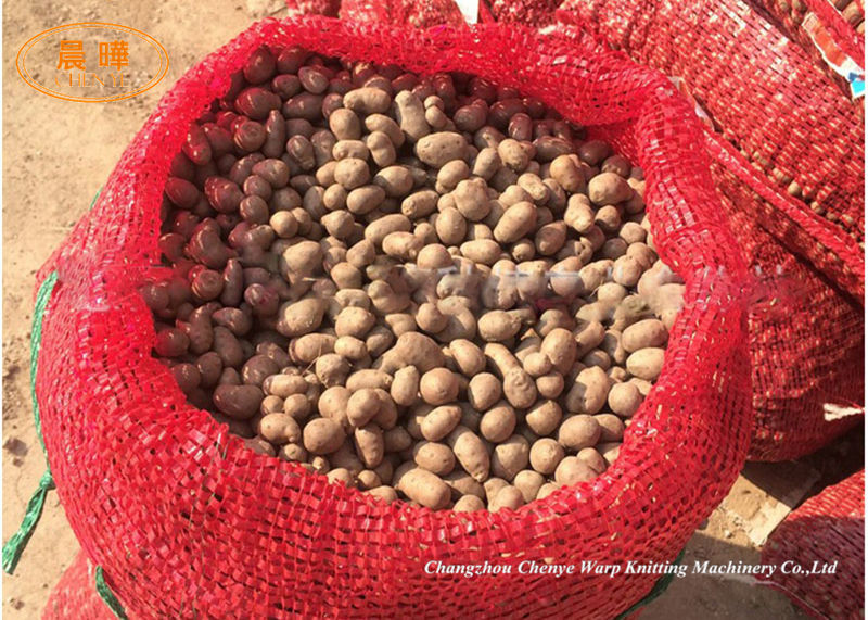 Potato Raschel Bag Warp Knitting Machine Onion Bag Net Machine