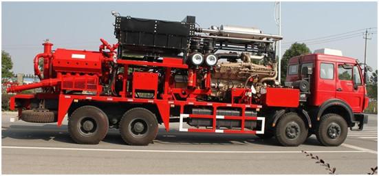 Buy cheap Oilfield Stroke 8" 105MPa Frac Pump Truck from wholesalers