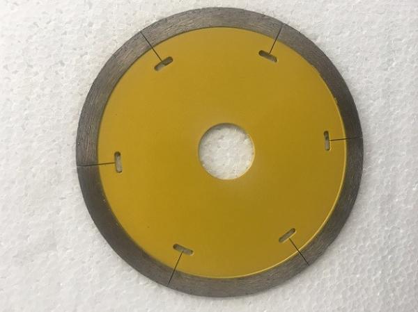 Buy cheap 4'' Continuous Rim Saw Blade For Porcelain Tile , 110mm Diamond Cutting Blades from wholesalers