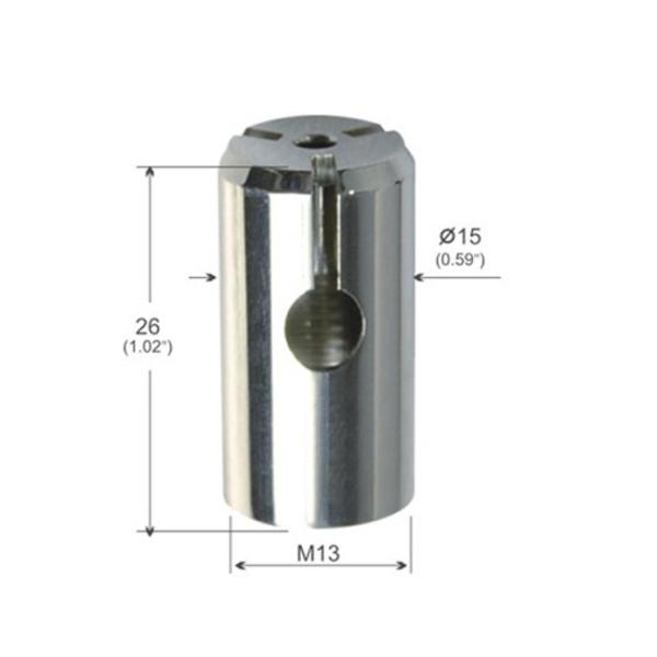 Buy cheap Brass Part Three Branch Outlet 15mm Dia Hanging Attachment Hardware YW86269 from wholesalers