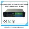 Buy cheap Fiber transmission equipment of optical amplifier GEPON WDM Combiner 1550nm high power 32port PON EDFA from wholesalers