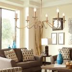 Modern Simple Pendant Lamp Living Room Kitchen Dining Room Lamp American Iron