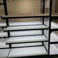 Buy cheap Steel Cosmetics Display Shelf For Retail Cosmetic Shop Powder Coating ODM product