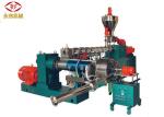 Twin - Single Two Stage Recycling Machine , Co Extruder Machine Low Noise