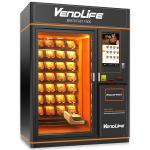 Fast Food Hot Food Vending Machines 3800W FCC Approved With Multimedia Screen