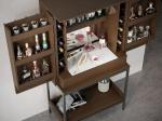 Vintage Decro Indoor Home Furniture Home Bar Cabinet Sleek Design Multi Purpose