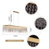 Buy cheap Led Creative Crystal Chandelier For Dining Room Gold Design Hanging Lamp(WH-CY-172) from wholesalers