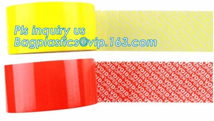 Environmental Destructive Warranty Void Tamper Evident Label Stickers Non Transfer VOID OPEN Label No Residue Sticker