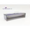 Buy cheap Sport Products Clear PVC Custom Plastic Box Packaging Side Ends Open 18.3X6X7cm from wholesalers