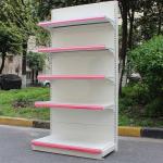 Metal Q235 Steel Supermarket Display Shelves Powder Coated
