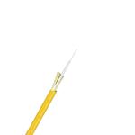 Simplex Optical Fiber Cables Single Mode Yellow Fibre Optic Cable OS2 2.0mm PVC