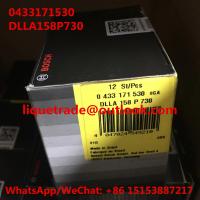Buy cheap BOSCH INJECTOR NOZZLE 0433171530 , DLLA158P730 Common Rail Nozzle 0 433 171 530 product