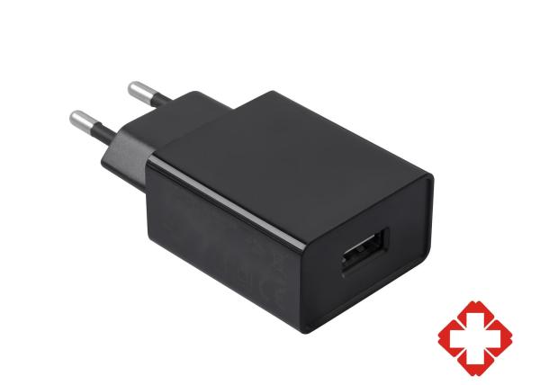 Buy cheap EN/IEC 60601 Certified 5V 2A 2.4A Medical Power Supply AC Adapter | 12V USB Charger with EU Plug for Healthcare Devices from wholesalers