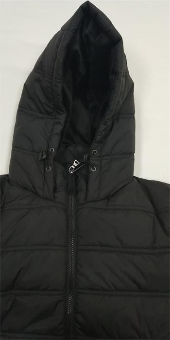 Lightweight Puffa Jacket Navy Blue Long Padded Coat