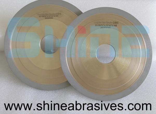 Buy cheap Carbon Steel Flute Gash Grinding Wheels For Max Load 50N from wholesalers