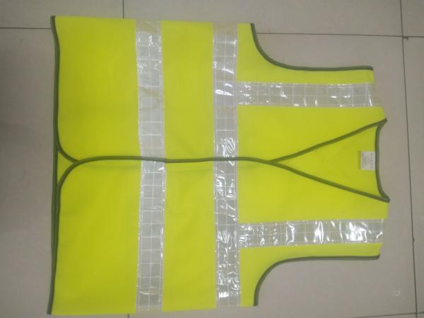 Buy cheap Fluorescent Green Reflective Vest 120g Construction Hi Vis Safety Vest from wholesalers