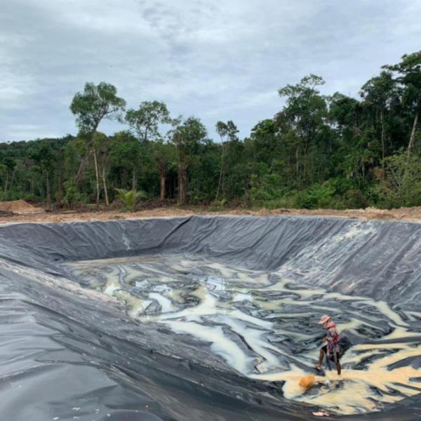 Buy cheap 0.3mm 0.5mm 0.75mm 1.0mm HDPE Geomembrane for Shrimp Farm Pond Liners in Fish Tank from wholesalers