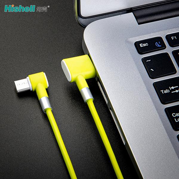 Buy cheap Stainproof 3A Micro Elbow Data Cable Multifunctional Antifreeze from wholesalers