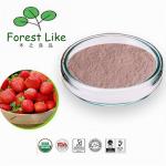 Food Ingredients Freeze Dried Strawberry Fruit Powder