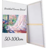 Buy cheap 50x100cm Large Canvas Boards For Acrylic Pouring Oil Painting Dry & Wet Art product