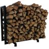 Buy cheap Storage 4ft Steel Firewood Log Holder , Outdoor Fireplace Wood Holder from wholesalers