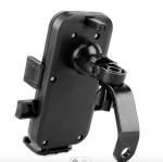 Navigation 0.3KG Riding Motorcycle Phone Holder With Charger FCC RoHS Listed