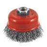 Buy cheap 75mm Drill Wire Stainless Steel Cup Brush M14 Thread Metal Polishing from wholesalers