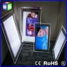 Buy cheap Rectangle Wall Crystal LED Light Box / Aluminum Frame Light Box Supler Thin from wholesalers