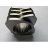 Buy cheap Corrosion Resistance ZE77 Involute Inner Spline Neutral Extruder Screw Element Kneading Block from wholesalers