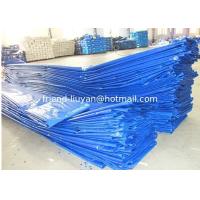 Buy cheap Blue Polyethylene Tarp Sheet 80gsm Tarpualin Cover PE Woven Fabric product