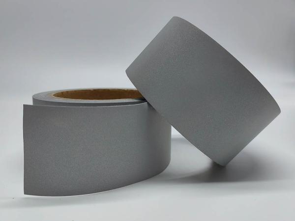 Custom Color Visibility Reflective Fabric Rolls Glass Beads Technology 500 Cd