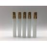 Buy cheap 10ml 5ml 2ml Perfume Glass Vial Aluminum Gold / Silver Screw Cap With Sprayer from wholesalers