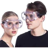 Buy cheap Sealed Surgical Safety Glasses Air Hole Direct Vent Unisex PVC 3m product