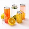 Buy cheap Wholesale 250ml 350ml 500ml Strong PET Plastic Bottles For Beverages With Aluminum End from wholesalers