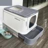 Buy cheap White 600X500mm Self Cleaning Litter Box OEM Automatic Cat Litter Box from wholesalers