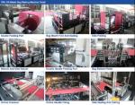 Low Noise Fully Automatic Non Woven Bag Making Machine 18kw Power