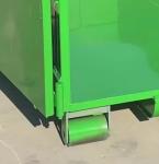 Heavy Gauge Steel Hook Lift Bin ADR Compliant Transport Logistics Recycling